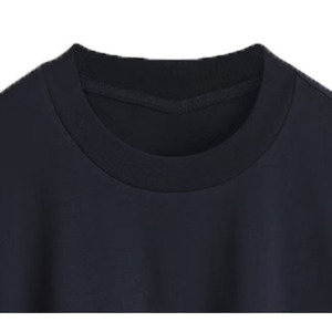 เสื้อยืดลำลองผู้ชายไซส์ใหญ่ คุณภาพสูง ปรับแต่งโลโก้ได้ แขนสั้น สีพื้น 220 กรัม ผ้าฝ้ายออร์แกนิค 100% - Product Image 2
