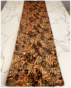 Tissu en coton imprimé wax africain et Ankara Kente Maputo pour la couture de vêtements de mode et les projets d'artisanat en ligne - Product Image 3