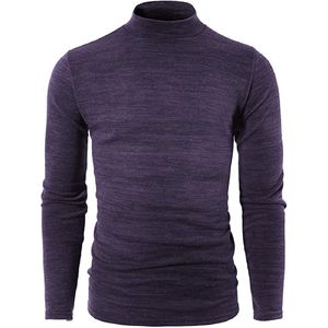 Nouveau 2025 vente en gros homme Style décontracté col rond à manches longues épais chaud Polyester homme chandails - Product Image 2