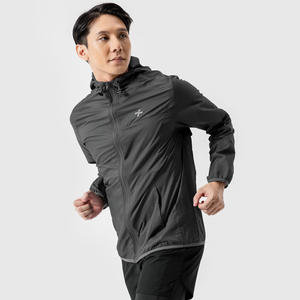 Chaqueta cortavientos para correr al por mayor para hombre - Product Image 3