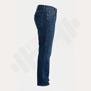 Nouveau Jean Vintage Homme Hiver 2025 Coupe Droite en Denim 100% Coton Haute Qualité Personnalisable Bouton Printemps Vente en Gros OEM - Product Image 3