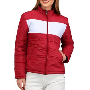 Nouveauté Veste matelassée en tissu pour femmes populaire vente en gros de veste matelassée respirante avec service OEM bon marché - Product Image 5