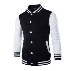 GAF OEM personalizado para hombre de talla grande Letterman Vintage chaqueta de béisbol estilo largo Varsity cadena Chenille bordado cuero para invierno - Product Image 6