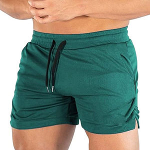 Shorts de sport de compression de haute qualité, coupe ajustée, respirants, évacuant l'humidité, pour la salle de sport, l'entraînement, la course à pied, le fitness - Product Image 1