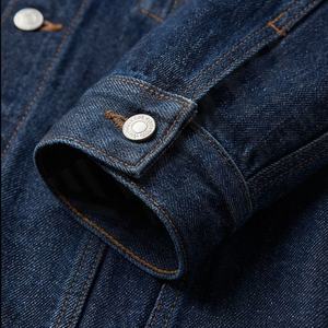 Veste en jean pour femme à manches longues sur mesure, couleur personnalisée, hiver, teinture unie, brute, respirante, épaisse, élégante, veste de mode - Product Image 6