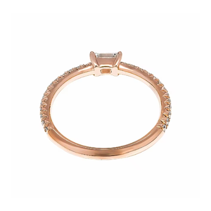 Best Selling <b>Indian</b> Supplier's Bridal Gift Real Diamond Round Brilliant <b>Ring</b> for Wedding Ceremonies - Product Image 1