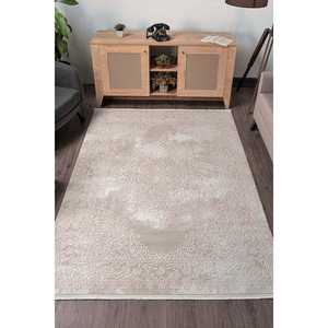 Tapis d'intérieur Elkenz 7559 beige moderne Netline Home Depot, 100% acrylique, anti-peluches, facile à nettoyer, durable pour la chambre à coucher, le bureau, les enfants - Product Image 2