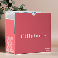 Boîtes d'emballage cosmétiques pliantes ondulées de forme triangulaire imprimées sur mesure boîtes postales en carton ondulé + rose + rose + recyclées imperméables