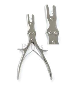 Laminectomie Orthopédique Manuelle Rongeur Double Action 24cm Instruments Chirurgicaux en Acier Inoxydable 3mm Mâchoire Droite Outils Médicaux - Product Image 2