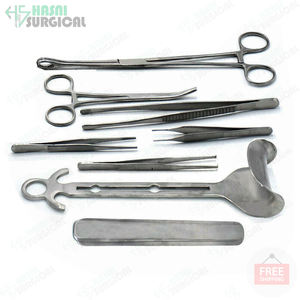Vente entière de haute qualité en acier inoxydable réutilisable Instruments de laparotomie Ensemble de chirurgie Instrument chirurgical Meilleures ventes - Product Image 3