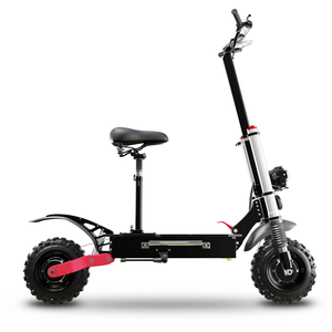 Brand New 6000W 72V Dual Motor <b>Off</b>-<b>Road</b> Electric <b>Scooter</b> for Adults Featuring 11-Inch Tires and Seat - Product Image 3