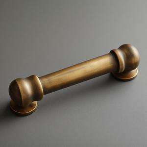 Juego de Manijas de Puerta de Latón Macizo para Baños y Cocinas, Diseño Moderno, Construcción Duradera - Product Image 3