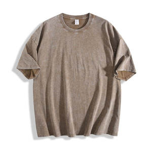 Tendance actuelle : T-shirt pour femme en velours compressé nylon/cachemire, à manches courtes, imprimé brodé vintage, délavé, séchage rapide, respirant, coupe classique - Product Image 5