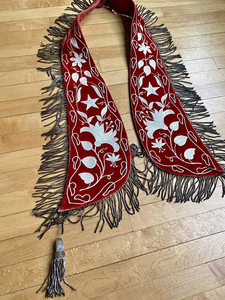 Regalia maçonnique 32e degré rite écossais or brodé noir ceinture maçonnique 32 degrés ceinture sur mesure ceinture maçonnique Ronpex - Product Image 2