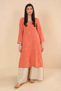 Kurti Kameez ชุดเดรสเสื้อผ้าสตรีแบบลำลองน้ำหนักเบาโลโก้ตามสั่งแบบหรูหราระบายอากาศได้ออกแบบได้ตามต้องการ - Product Image 3