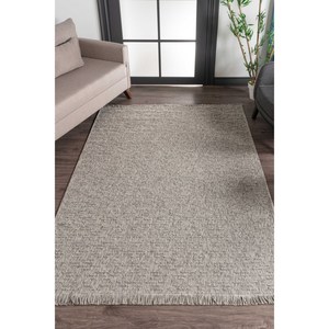 Tapis d'intérieur Netline Home, durable, gris, kilim, tissage plat, BR005, 80x150cm, fibres synthétiques pour chambre à coucher, bureau, chambre d'enfant - Product Image 3