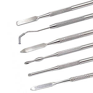 Ensemble d'instruments de sculpture à la cire manuels à double extrémité réutilisables de qualité supérieure en acier inoxydable Outils dentaires - Product Image 4