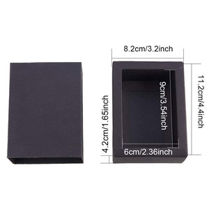 Boîte à tiroirs en papier kraft Boîte à parfum de festival Boîtes d'emballage de cadeaux en papier Savon Bijoux Bonbons Désherbage Party Favors Emballage cadeau - Product Image 2