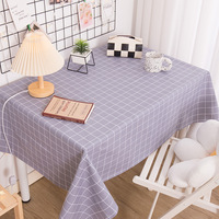 Nappe en PVC à carreaux noirs et blancs, imperméable, anti-taches, facile à nettoyer, motif quadrillé, protection de table, vente en gros d'usine