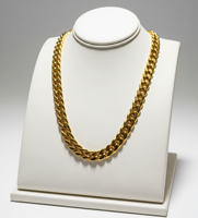 Cadena de Eslabones Cubanos Gruesos de Plata de Ley 925, Collar de Lujo para Hombre, Joyería de Moda, Regalo para Fiesta, 30g