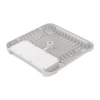 Lumière LED pour station-service 100W 150W 200W avec garantie de 7 ans, homologuée ETL DLC CE CB, 5000K 6500K 135lm/w, 3 CCT, 3 puissances, lumière LED pour auvent