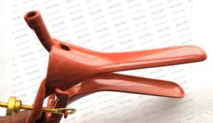 เครื่องตรวจสุขภาพด้วยการขยายตัวของหลอดเลือดเครื่องตรวจทางนรีเวชแบบเคลือบขนาดใหญ่ทำจากสแตนเลสเกรดทางการแพทย์ที่มีคุณภาพสูงโดยการทำหมัน - Product Image 3