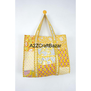 Bolsa de Mano Ecológica de Algodón a Rayas con Asas de Mano, Bolsillos con Cremallera, Tamaño Grande, Logotipo Personalizado Impreso, Lavable, Duradera, para Almacenamiento - Product Image 1