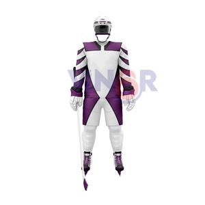 Vêtements de hockey sur glace pour équipe professionnelle pour hommes, imprimés sur mesure, nouveau style, chemise de sport avec technique de sublimation, uniforme de sport OEM - Product Image 5