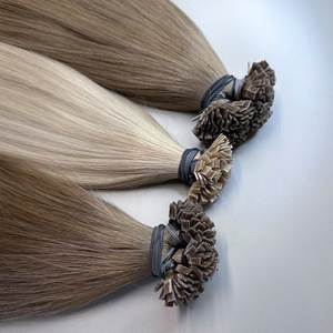 Extensiones de cabello vietnamita de punta plana de alta calidad, cutícula humana virgen alineada, extremos lisos de doble dibujado, directo de fábrica - Product Image 2