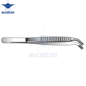 Pinzas de sutura Aiach Columella, acero inoxidable de 15,5 cm con instrumentos manuales de cirugía plástica de 5,0mm de ancho de Surgicon - Product Image 4