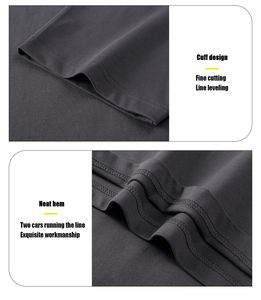 Men's T-shirts Custom Logo High Quality 300g Heavy Weight <b>Box</b> Fit 100%Cotton <b>Drop</b> Shoulder Oversized Regular Men's T-Shirts - Product Image 5