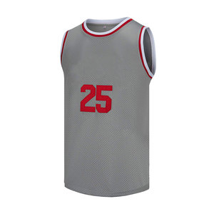 Jersey de baloncesto liso para hombre, ropa deportiva de poliéster, ropa de baloncesto al por mayor, camiseta de baloncesto de equipo reversible para hombre - Product Image 4
