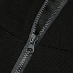 Sweat à capuche unisexe surdimensionné en coton tricoté imperméable avec logo personnalisé, style streetwear, brodé pour hommes - Product Image 3