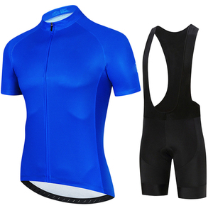Conjunto de uniforme de ciclismo unisex personalizado ropa de bicicleta de manga corta de secado rápido ropa deportiva de bicicleta de carretera para adultos de talla grande incluida - Product Image 1