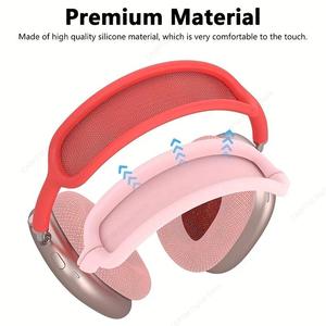 Étui en silicone 3 en 1 pour les écouteurs Apple <span class=keywords><strong>Air</strong></span> <span class=keywords><strong>Pods</strong></span> <span class=keywords><strong>Max</strong></span> Housse en silicone pour les femmes Étui pour les accessoires <span class=keywords><strong>Air</strong></span> <span class=keywords><strong>Pods</strong></span> <span class=keywords><strong>Max</strong></span> Étuis - Product Image 4