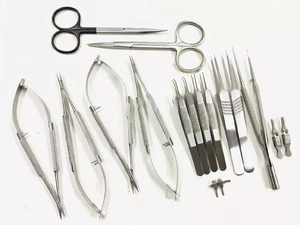 Juego de Instrumentos Quirúrgicos Microquirúrgicos de Alta Calidad para Procedimientos Microvasculares de Precisión, Herramientas Manuales Reutilizables de Acero Inoxidable - Product Image 4