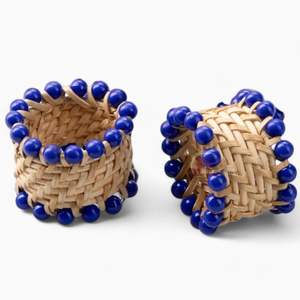 แหวนใส่ผ้าเช็ดปากสไตล์โบโฮแบบเรียบง่าย ทำจากหวาย สำหรับตกแต่งโต๊ะอาหาร นำเข้าจากเวียดนาม - Product Image 2