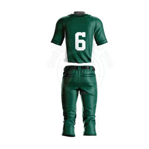 Meilleur prix ensemble d'uniformes de baseball pour adultes pour hommes vêtements de sport respirants imprimés personnalisés pantalon en jersey à la mode style uni pour garçons - Product Image 3