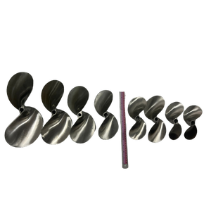 Hélice marine à 4 pales en acier inoxydable 304/316 de haute qualité, petite taille, fabriquée à la main, à longue queue, fabriquée au Vietnam, vente chaude - Product Image 3