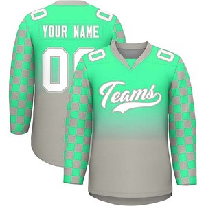 เสื้อเจอร์ซีย์เล่นกีฬาฮ็อกกี้น้ำแข็งแบบระเหิดแห้งเร็วผ้าเจอร์ซี่พิมพ์ลายสำหรับผู้ชาย2025ใหม่ - Product Image 4