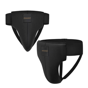 Protector Inguinal Deportivo Anti-Sudor, Construcción Duradera de Cuero, Cinturilla Transpirable, Diseño Ergonómico, Carcasa Protectora Reforzada para - Product Image 5