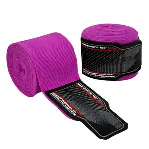 Support de poignet léger enveloppements confortables pour les mains en coton durable Spandex écologique respirant Logo personnalisé imprimé boxe unisexe - Product Image 5