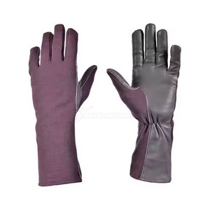 Guantes de Piloto de Cuero de Fabricación Pakistaní, con Logotipo y Diseño Personalizados, Pantalla Táctil, Transpirables, para Exteriores, para las Cuatro Estaciones - Product Image 4