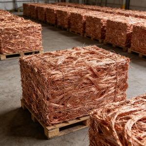 Fil de cuivre pur brillant, déchets de fils de cuivre non isolés pour le recyclage - Product Image 1