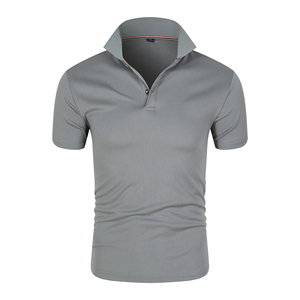 Polos para hombre, Polo informal de secado rápido 100% algodón, logotipo personalizado, diseño de impresión en Color sólido de alta calidad, ropa de empresa - Product Image 2