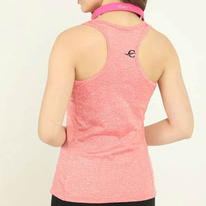 Camiseta sin mangas informal de estilo callejero para mujer, ropa transpirable de algodón y poliéster para gimnasio con etiqueta de logotipo, superventas - Product Image 3