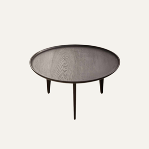 Mesa de Centro Rectangular Minimalista Luna de Madera Maciza, Mueble Duradero para Sala de Estar - Product Image 2