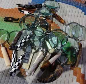 Lupa de museo de nuevo diseño con mango de cuerno de búfalo herramienta de aprendizaje personalizada comodidad y estilo óptimos - Product Image 3