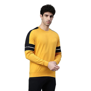 Buen precio sudaderas alta calidad básicos algodón mezclado Logo hombres sudaderas para la venta gran oferta Color sólido sudaderas para hombres - Product Image 4