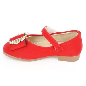 Girls Fancy <b>Pumps</b> (A2080) - <b>Red</b> - Product Image 4